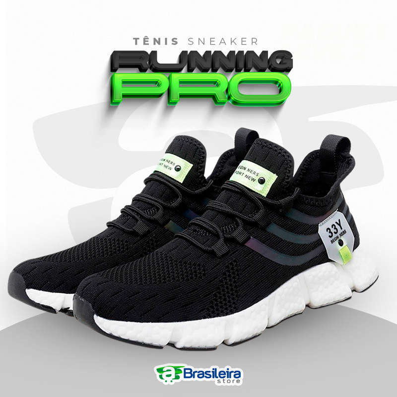 Sneaker RUNNING PRO em oferta | ENVIO IMEDIATO | FRETE GRÁTIS | 12x